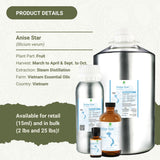 Bougie parfumée à l’anis étoilé Nature Packaged pour atmosphère chaleureuse.