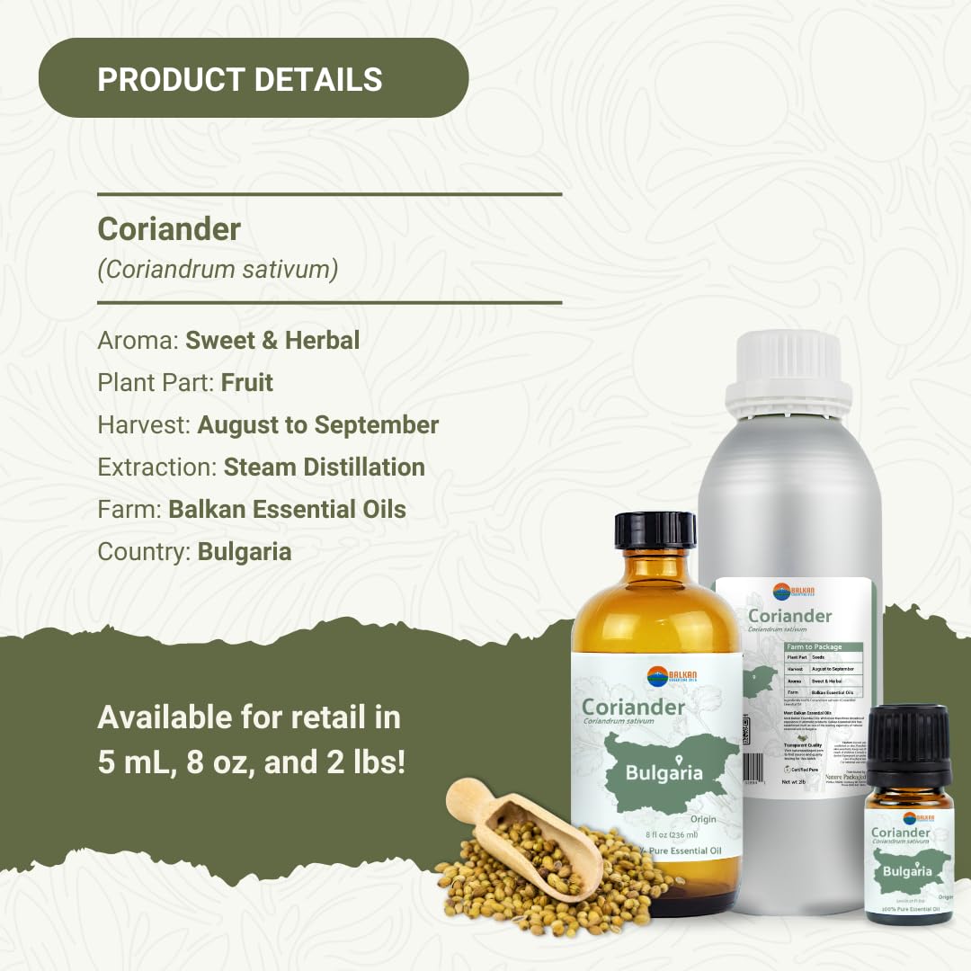 Nature Packaged coriandre huile – massage relaxant à domicile pour une détente en fin de journée.