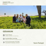 Nature Packaged Géranium – soin visage – éclat et équilibre de la peau