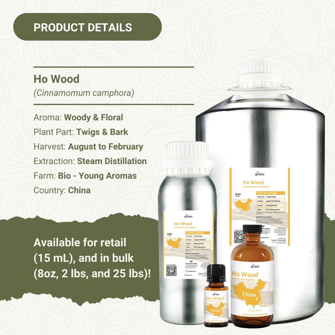 Nature Packaged Ho Wood – bain-aromathérapie huile pour bain parfumé et calme.