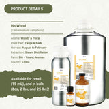 Nature Packaged Ho Wood – bain-aromathérapie huile pour bain parfumé et calme.