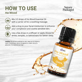 Nature Packaged Ho Wood – massage-relaxation huile utile pour massages relaxants.
