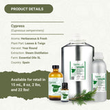 Nature Packaged huile de cyprès 15ml – mobilité articulaire avec routine quotidienne.
