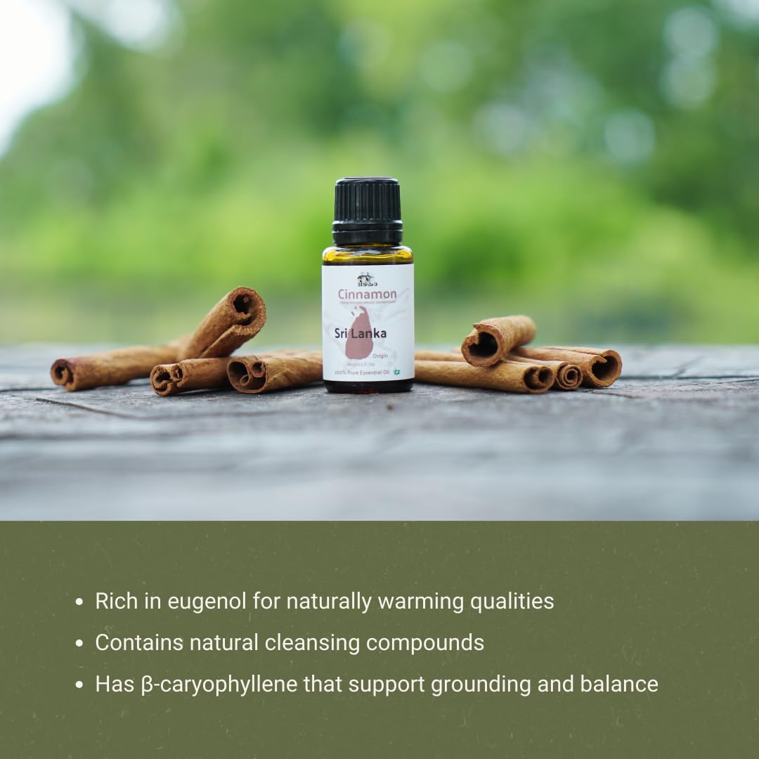 Nature Packaged huile essentielle cannelle – emballage éthique avec traçabilité certifiée