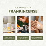 Nature Packaged huile essentielle d'encens – diffuseur et aromathérapie pour ambiance calme