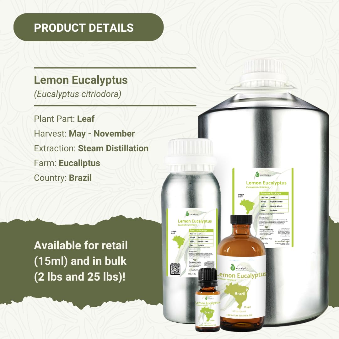 Nature Packaged huile eucalyptus-limon nettoyage domestique frais