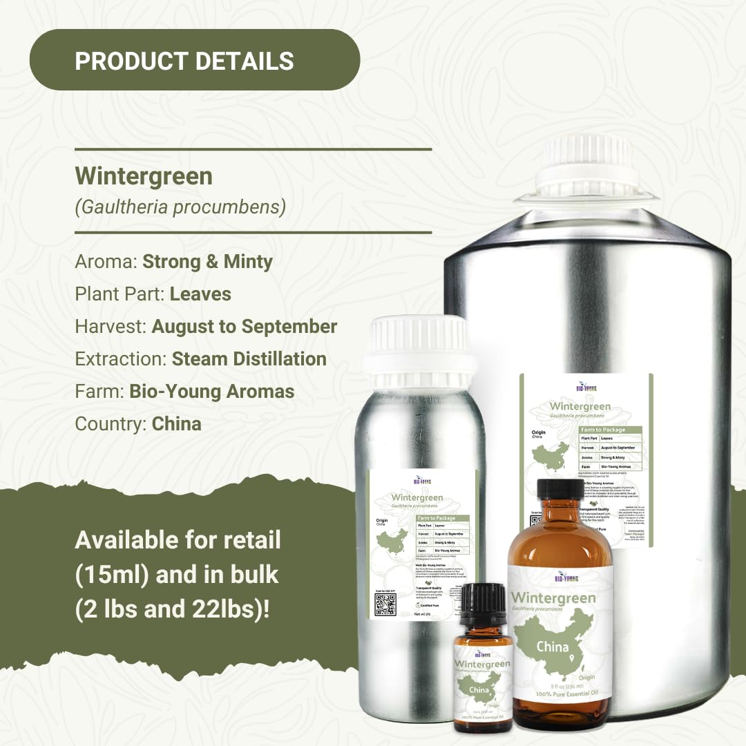 Nature Packaged huile gaultherie – soin corporel exfoliant et purifiant