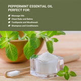 Nature Packaged huile menthe poivrée pour savon maison, parfum stimulant les sens