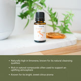 Nature Packaged huile orange qualité contrôlée, vérifiée PhytoChemia.