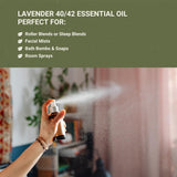 Parfum maison à base d’huile lavande Nature Packaged 40/42 pour ambiance calme.