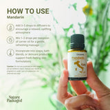 Nature Packaged mandarine – bain-soin-corps idéal pour des moments relaxants et parfumés.