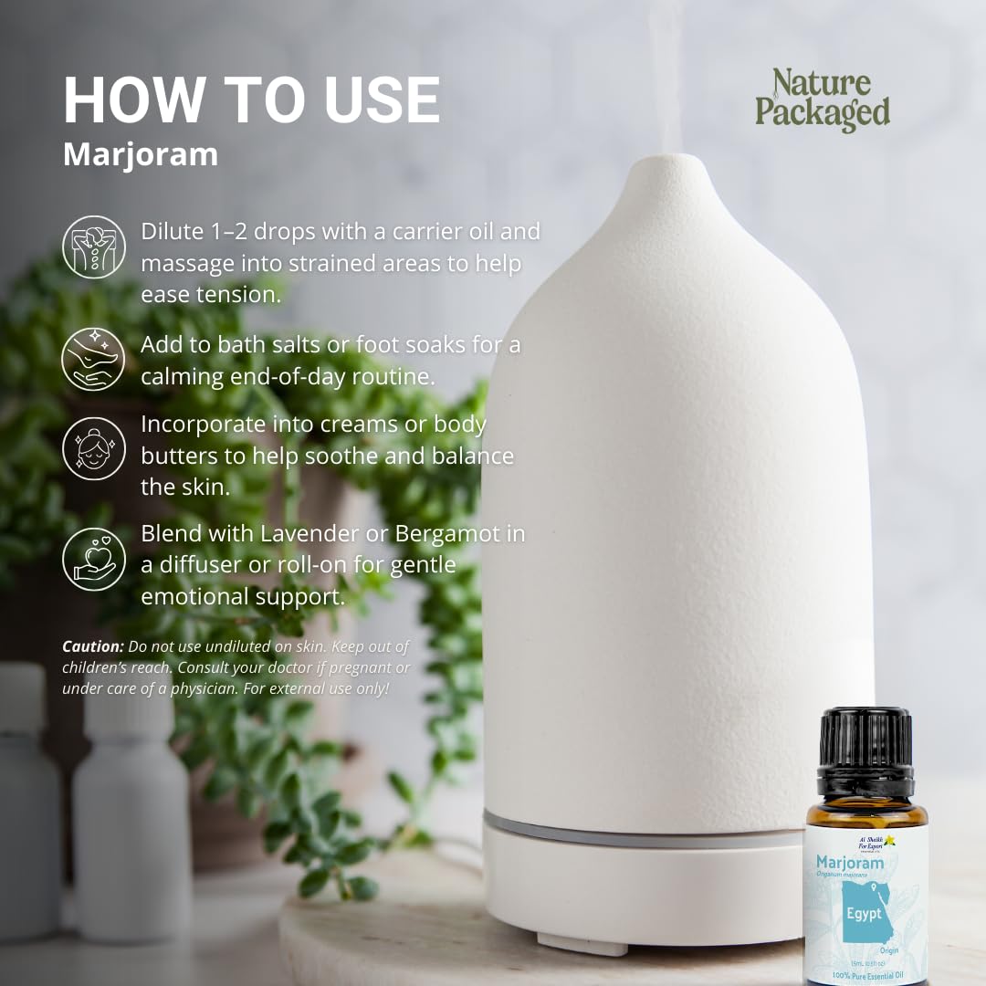 Nature Packaged Marjolaine: bain relaxant pour une expérience apaisante.