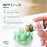 Brume visage à la mélisse Nature Packaged pour rafraîchir la peau