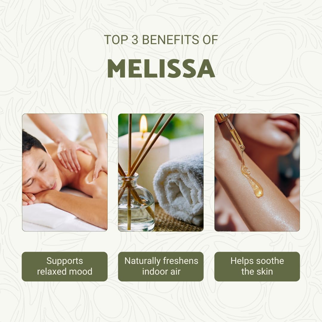 Diffuseur avec huile de mélisse Nature Packaged pour une ambiance énergisante