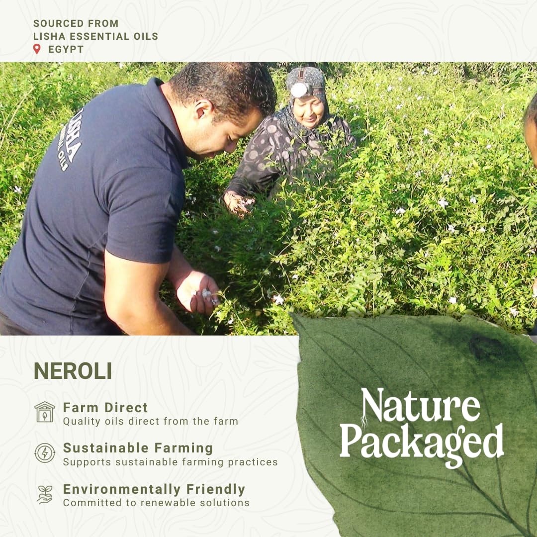 Nature Packaged Neroli: sérum soin visage pour éclat doux et hydratation