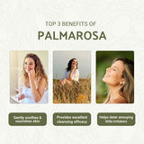 Diffuseur Palmarosa Nature Packaged crée une ambiance florale et apaisante