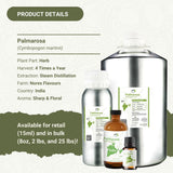 Huile corps Palmarosa Nature Packaged nourrit et apaise la peau