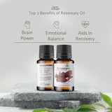 Nature Packaged Romarin—conteneur 15 ml facile à doser dans les soins capillaires.