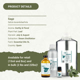 Distillation vapeur Nature Packaged, conservant les composants naturels.