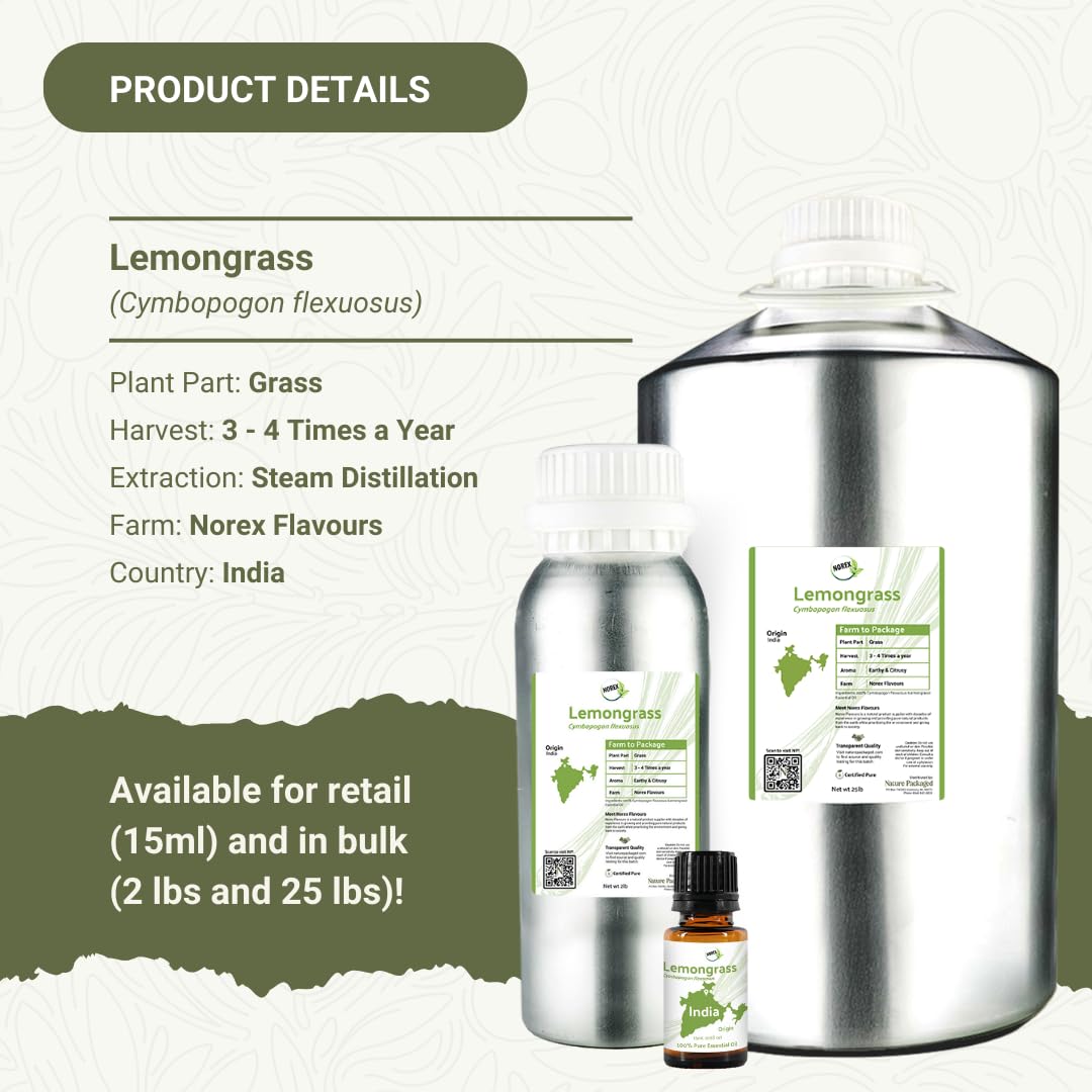 Nature Packaged soin cheveux huile essentielle citronnelle – soin capillaire maison.