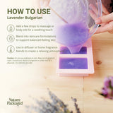 Nature Packaged soin peau lavande pour apaiser irritations