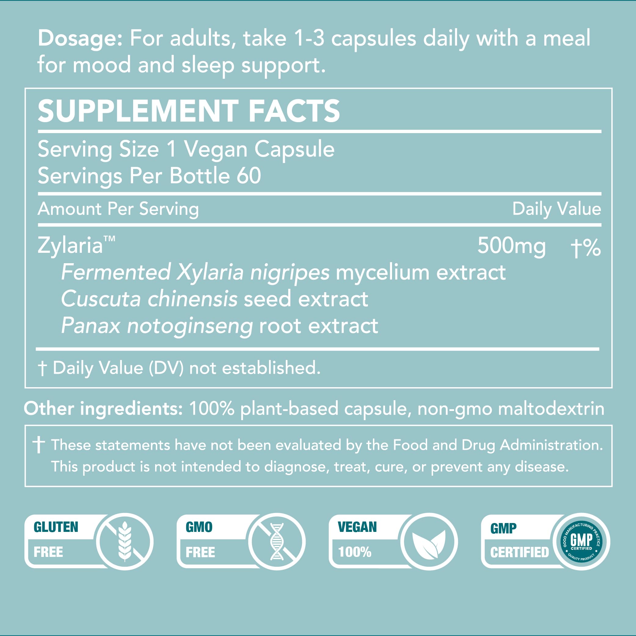 SleepBoost de Nature Restore, emballage: format pratique pour votre routine nocturne.