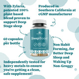 SleepBoost de Nature Restore, Zylaria: mélange propriétaire pour un repos potentiel.