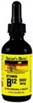 Nature's Blend B-12 gouttes sublinguales, soutien énergie et concentration.