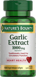 Nature's Bounty Ail Extrait 1000 mg – bouteille à libération rapide pour usage quotidien