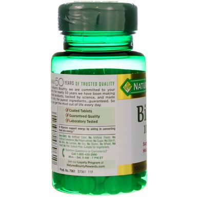 Nature's Bounty Biotine 1000 mcg – goût fraise naturel, expérience agréable