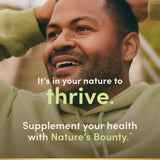 Nature’s Bounty emballage: conditionnement pratique et clair pour les comprimés.