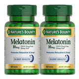 Nature's Bounty Mélatonine – bouteille visible, soutien potentiel au sommeil nocturne.