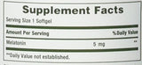 Nature's Bounty Mélatonine - gélules faciles à avaler pour relaxation du soir.