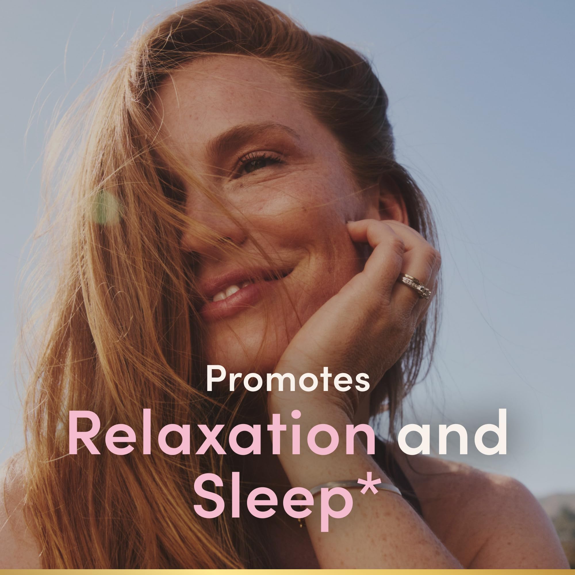 Gorgeous Sleep Gummies Nature's Bounty Optimal Solutions – flacon ouvert, bouchées prêtes à consommer.