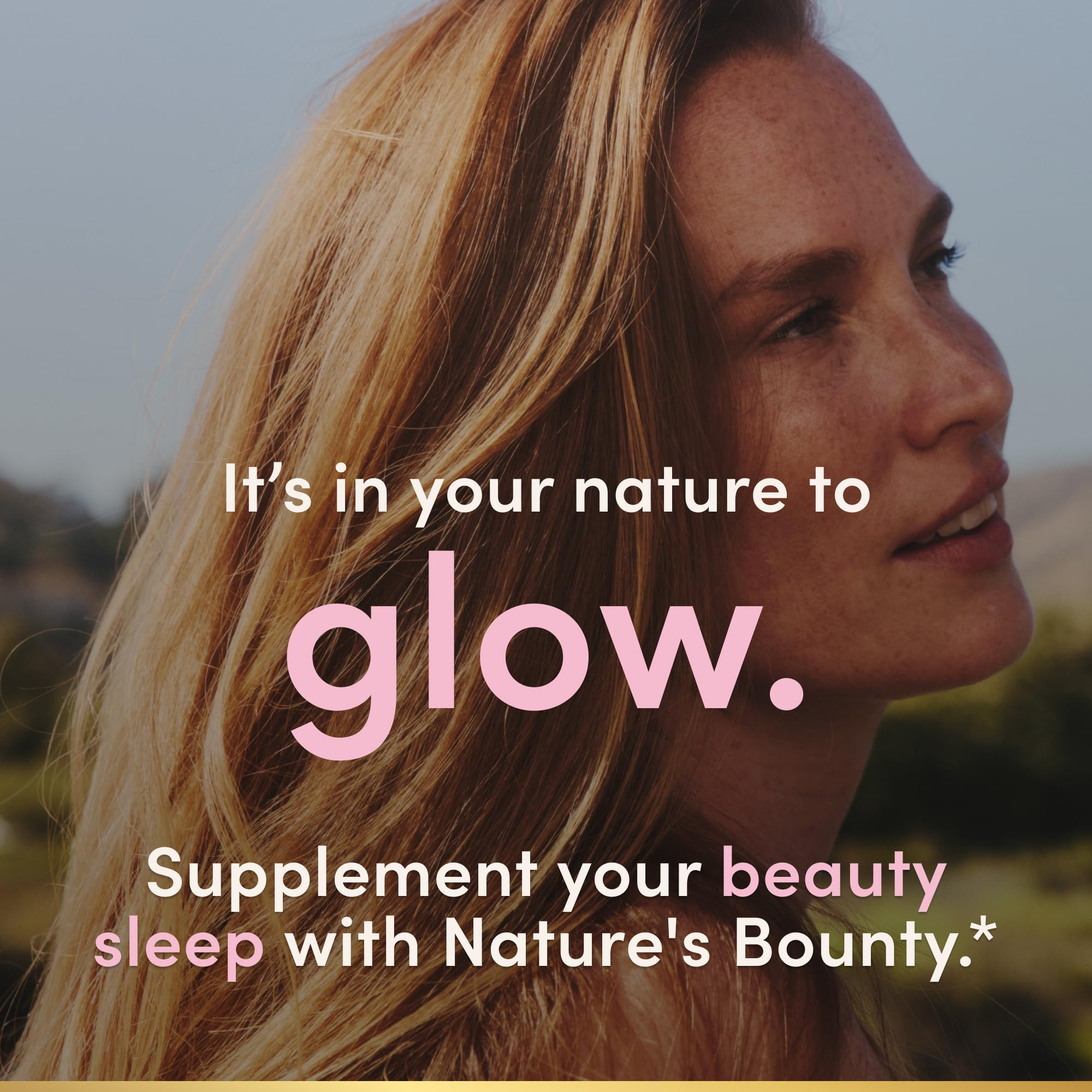 Gorgeous Sleep Gummies Nature's Bounty Optimal Solutions – mélatonine et collagène pour le soin nocturne.
