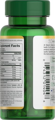Nature’s Bounty Quercétine – capsules faciles à avaler pour une prise pratique.