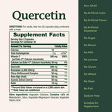 Nature’s Bounty Quercétine – flacon prêt à être intégré à une routine quotidienne.