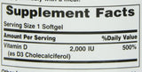 Nature's Bounty Vitamine D3: bouteille ouverte, routine pratique