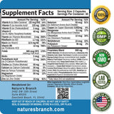 Nature's Branch Fabriqué aux États-Unis: symbole de qualité et traçabilité.