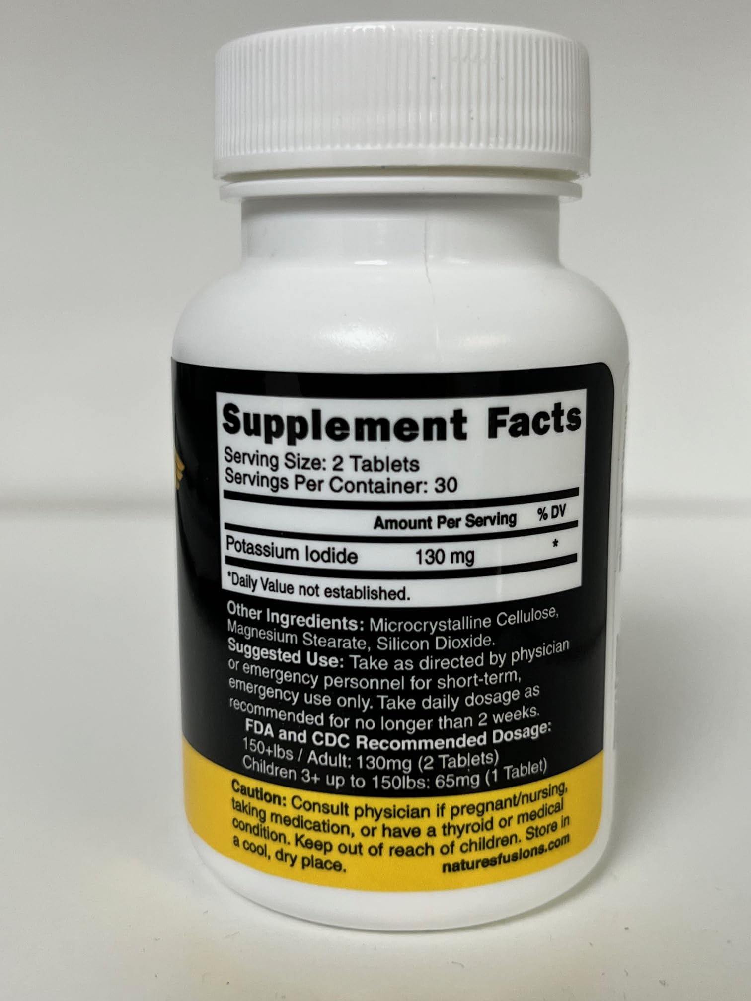 Nature's Fusions – 60 tablettes réelles offrant dosage flexible pour chacun.