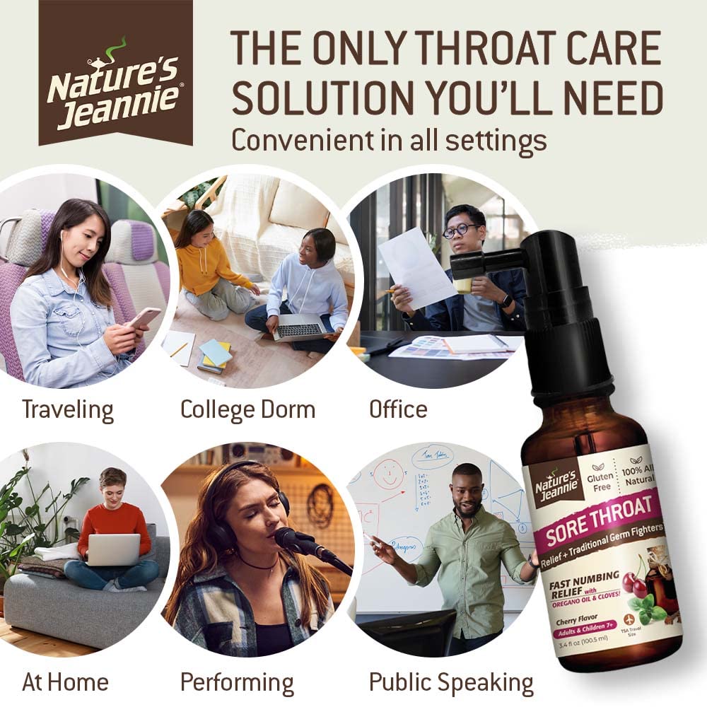 Format voyage TSA de Nature's Jeannie, pratique en déplacement.