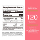 Nature's Key Collagen Gummies sans colorants ni conservateurs.