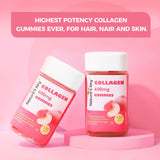 Nature's Key Collagen Gummies utilisation quotidienne, peau, cheveux et ongles.