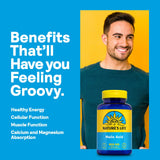 Comprimés végétariens Nature's Life Acide malique 800 mg — format pratique pour routine quotidienne.