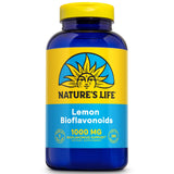 Nature's Life Bioflavonoïdes citron, bouteille: soutien antioxydant quotidien et absorption vitamine C.