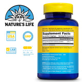 Nature's Life moules vertes bouteille: format pratique et nutriments essentiels