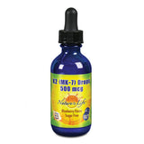 Nature's Life vitamine K2 MK7 gouttes myrtille dans une bouteille – complément quotidien possible