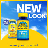 Nature's Life Zinc Picolinate 30 mg sur étiquette, informations claires sur l'utilisation et les bénéfices potentiels.