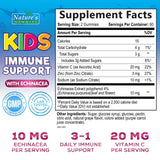 Nature's Nutrition gommes immunité enfants - prise facile après l'école.
