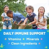 Nature's Nutrition gommes immunité enfants - sans gluten et vegan.